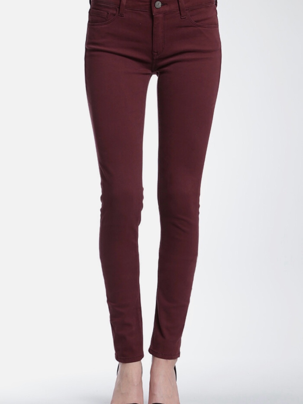 Mavi Alissa Women's Skinny Jeans in Deep Wine